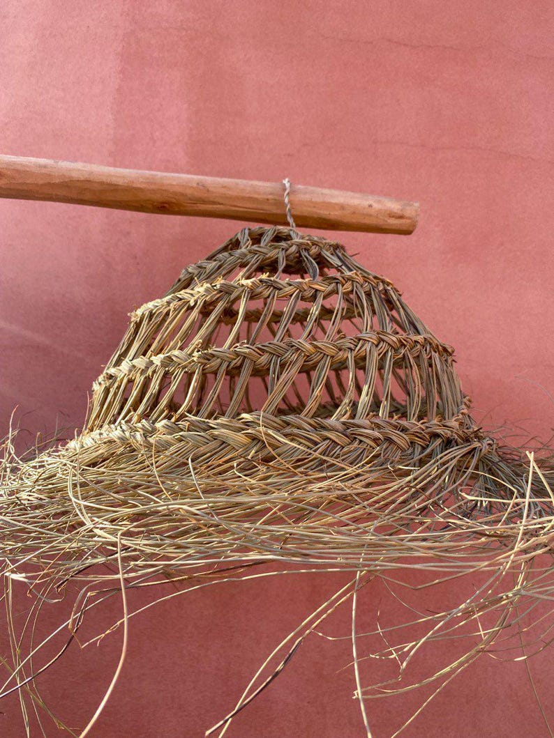 Alfa Grass Pendant – Half Sphere